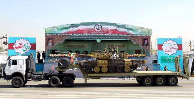 К 35-летию с момента начала ирано-иракской войны: Военный парад в Тегеране (11)