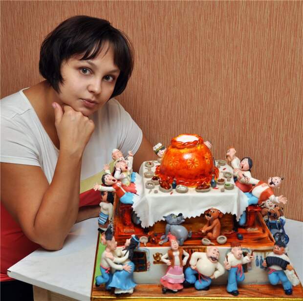 Талантище Талантище мастер, мультик, торт