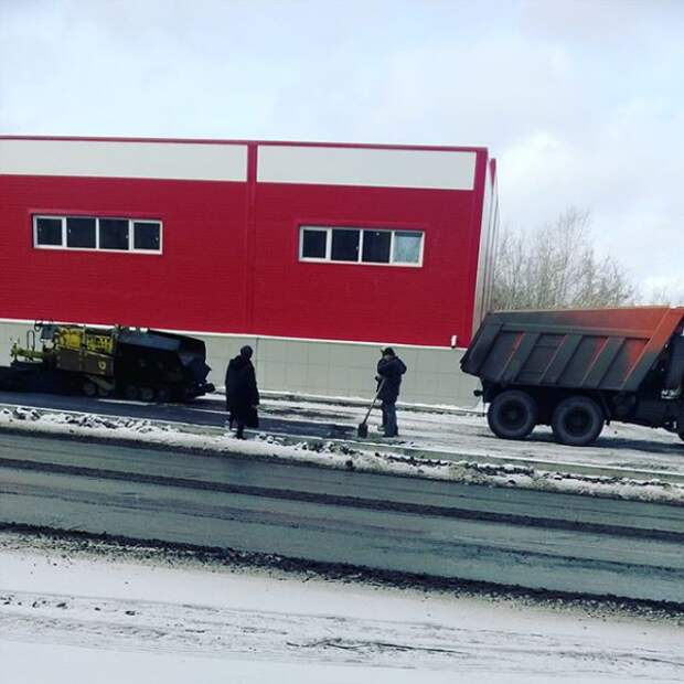 чего только не увидишь на русских дорогах