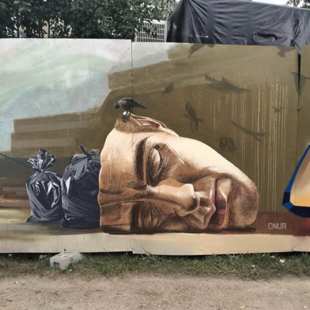 уличное искусство, граффити 