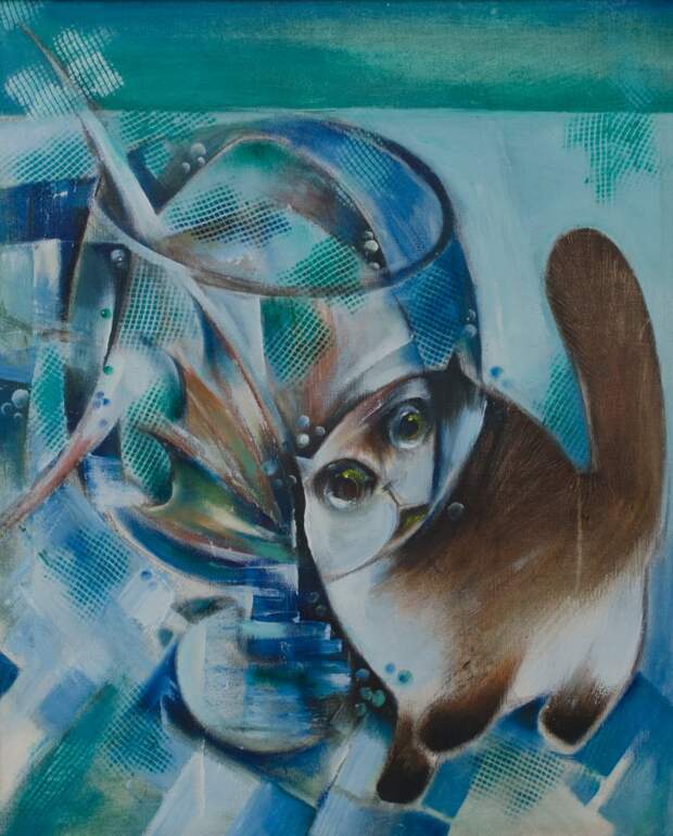 Коты в творчестве художника СИМАКОВА ВЛАДИМИРА