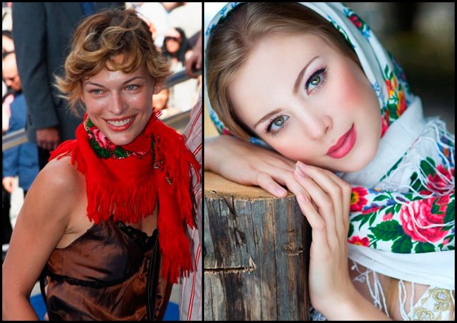 Русские шали и платки Русские шали и платки