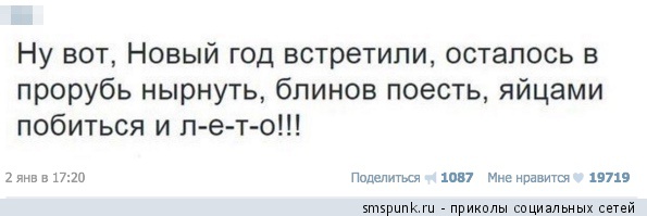 Новый год встретили