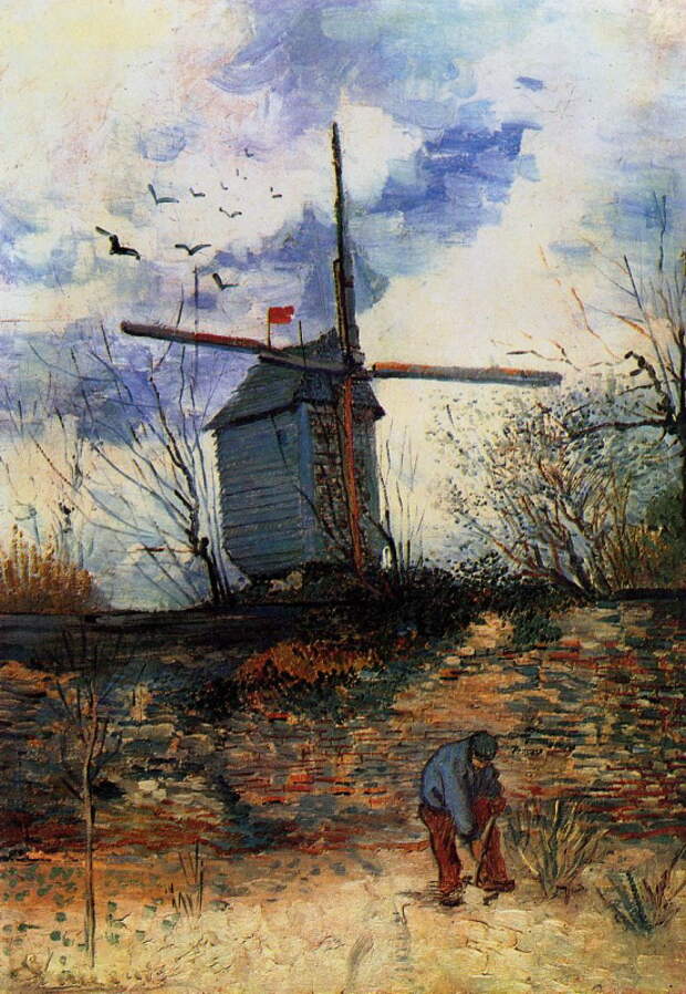 Le Moulin de la Galette, 1886 2. Винсент Ван Гог (1853-1890)