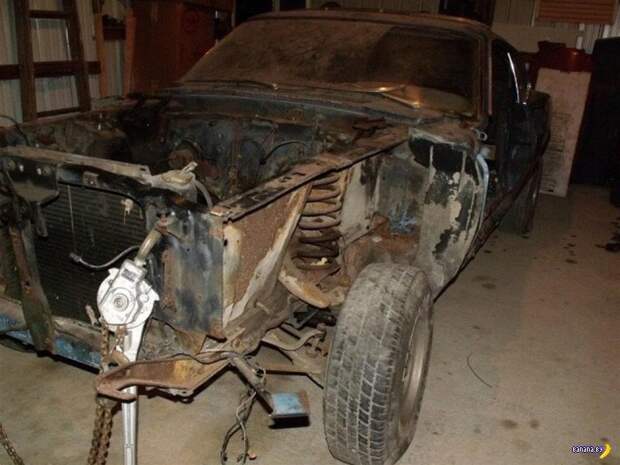1969 Ford Mustang: от кучи ржавого мусора до тачки
