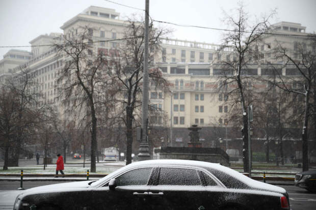 В Москве ударили первые 10-градусные морозы