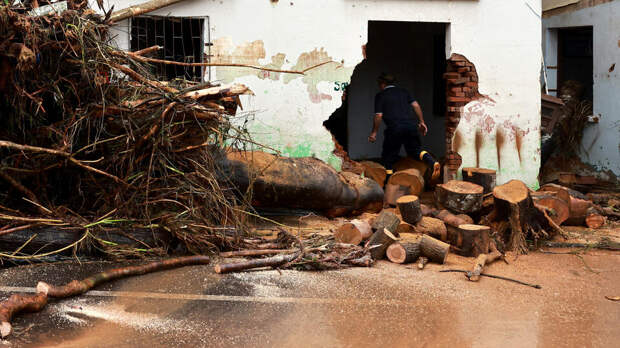 Число погибших из-за наводнений в Бразилии увеличилось до 39