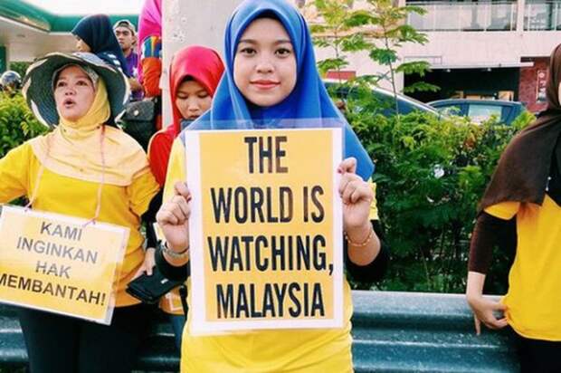 Протесты в Малазии