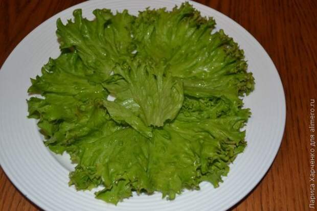 салат с клубникой салат с клубникой