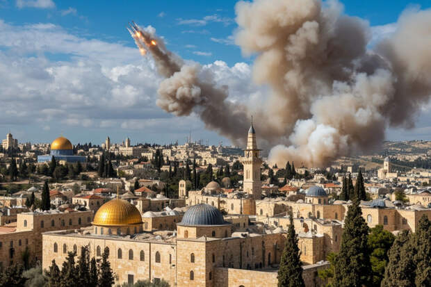 «Огненный смерч» над Хайфой и Иерусалимом: Иран обрушил первую волну ракет на Израиль