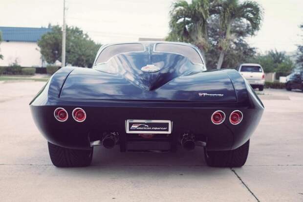 Corvette C2 со среднемоторной компоновкой Corvette C2 со среднемоторной компоновкой chevrolet, corvette, авто, среднемоторные авто