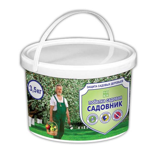 Сад: Состав побелки для плодовых деревьев