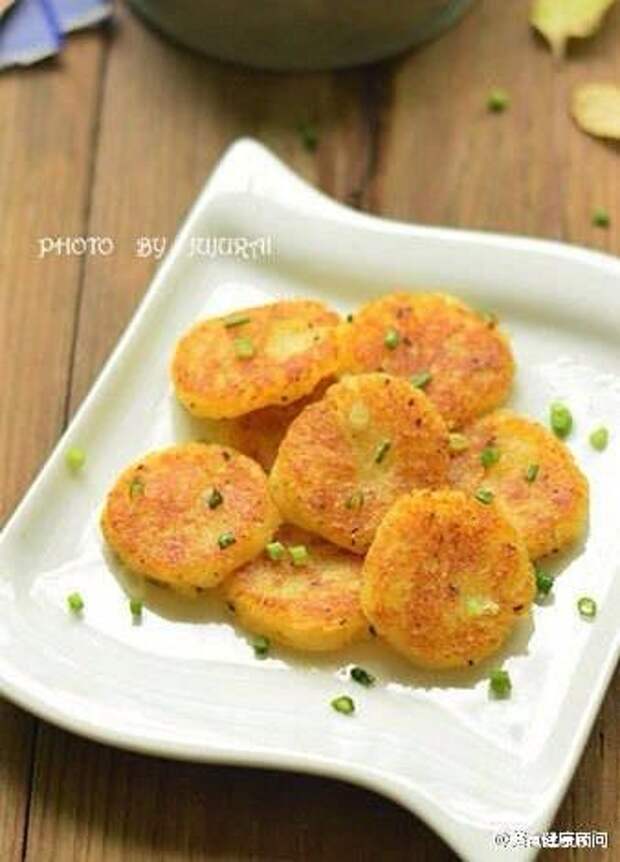 Картофельные блинчики - азиатская кухня