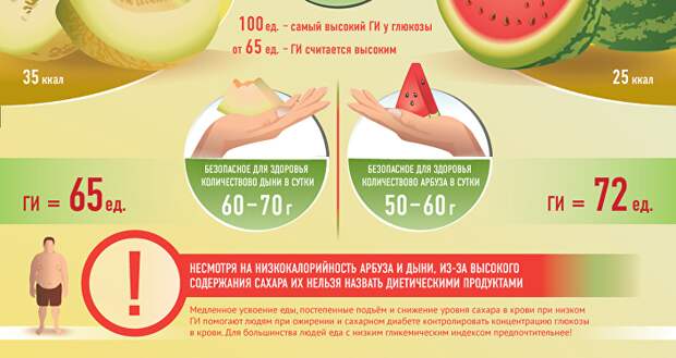 Дыня или арбуз: что полезней? - инфографика на sputnik.by