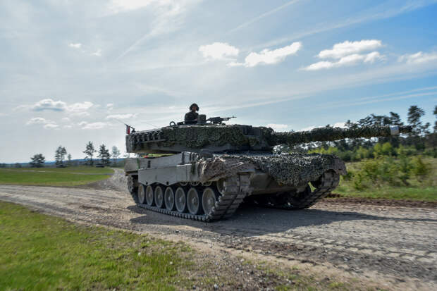 Mash: ВСУ впервые обстреляли Белгородскую область из немецкого Leopard-2
