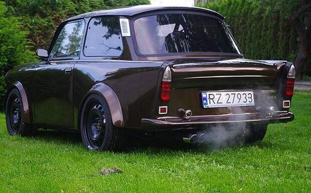 Бешеный Trabant 4x4 мощьностью 270 "лошадей" trabant, тюнинг