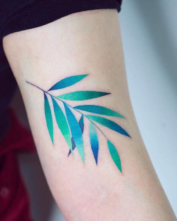Красочные татуировки от Zihee Tattoo