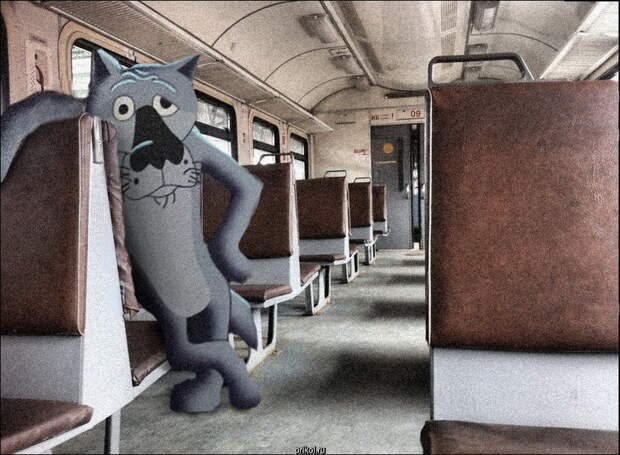Мультяшки среди нас фотоколлаж, юмор