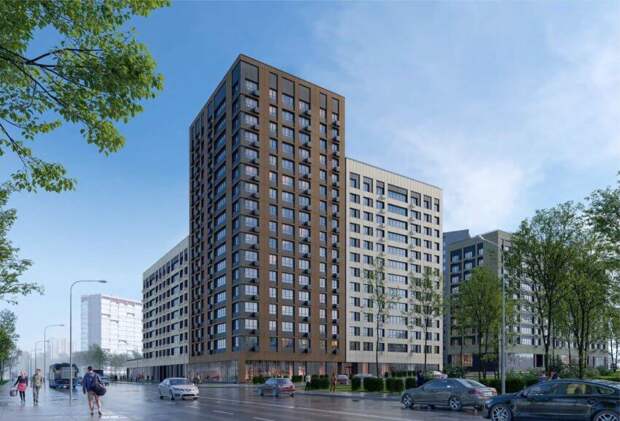 На Коровинском шоссе началось строительство дома по реновации