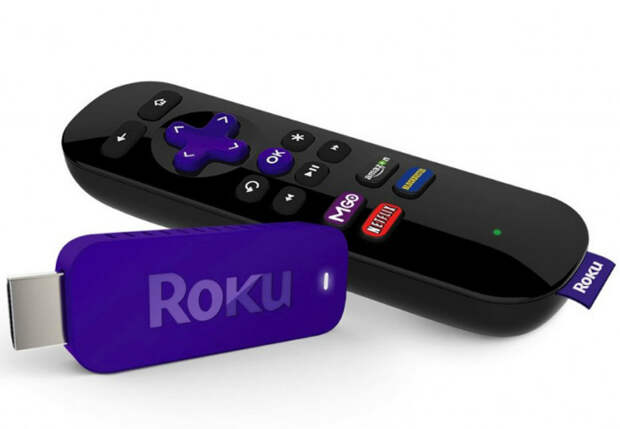 Удобный в использовании, функциональный медиаплеер - Roku Streaming Stick.