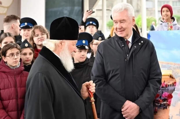 Сергей Собянин и Патриарх Кирилл посетили фестиваль «Пасхальный дар»