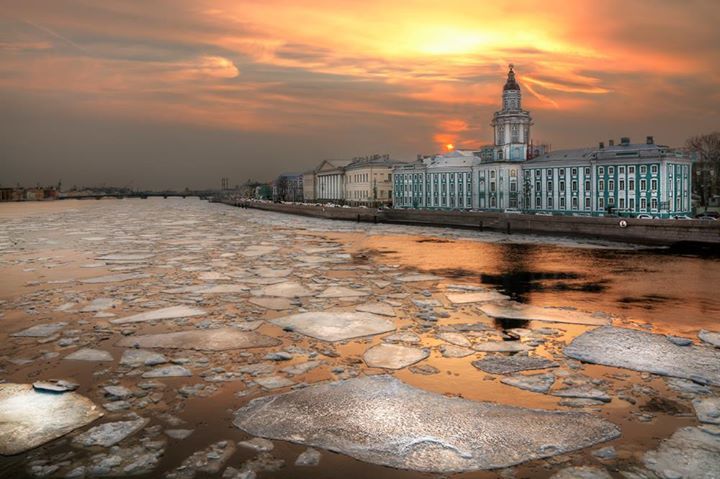 Рассветы и закаты в Санкт-Петербурге