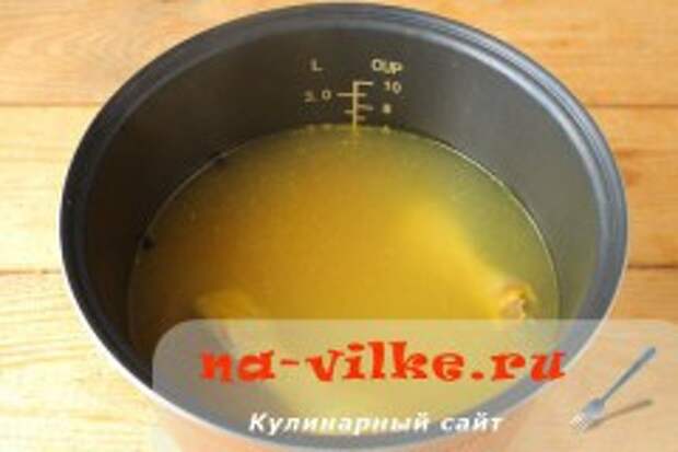 Куриный суп с овсянкой в мультиварке