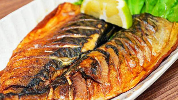 Невероятно вкусная скумбрия - гриль