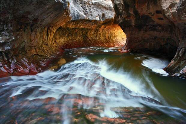 Впечатляющие формы каньона Зайон (Zion Canyon) Newpix.ru - п…