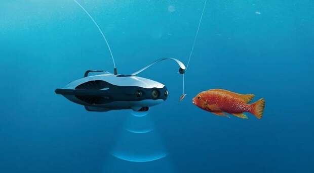 PowerRay – подводный рыбацкий дрон, который перевернет ваши представления о рыбалке