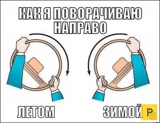 Забавные приколы на дороге (24 фото)