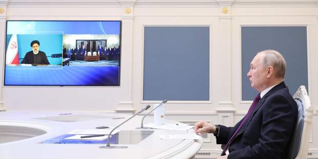 Президент РФ Владимир Путин принял участие в церемонии подписания межправительственных соглашений РФ и Ирана по транспортному коридору Север – Юг - ИноСМИ, 1920, 18.04.2024