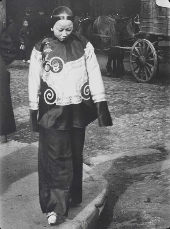 Чайна-таун в Сан-Франциско перед землетрясением 1906 года