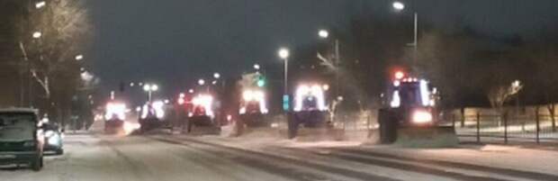 Более 2 600 тонн реагента использовали в Караганде за праздники