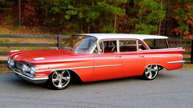 Тюнингованный 1959 Oldsmobile Dynamic выставлен на торги (15 фото)