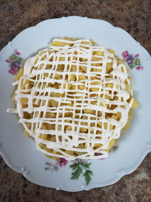 1ый слой картофель
