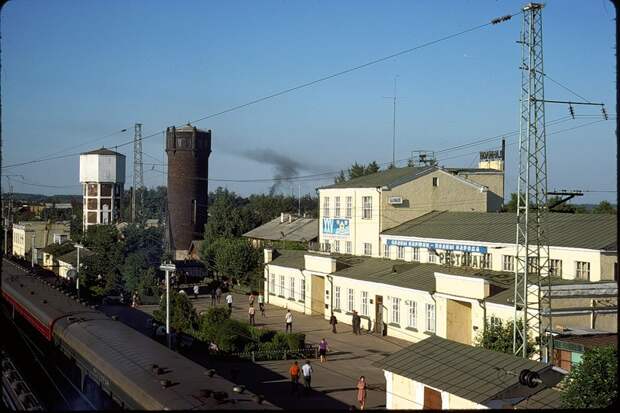 СССР из окна поезда в 1975 году