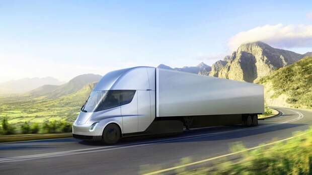 Маск анонсировал крупносерийное производство грузовых электромобилей Semi