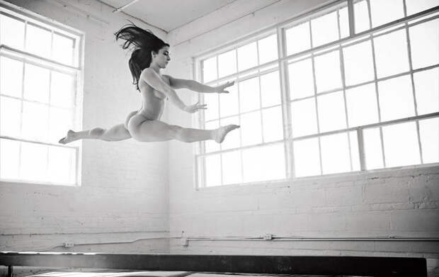Александра Райсман, гимнастика нагота, спорт, фото