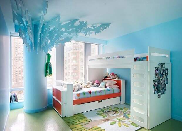Красивый дизайн детской комнаты фото