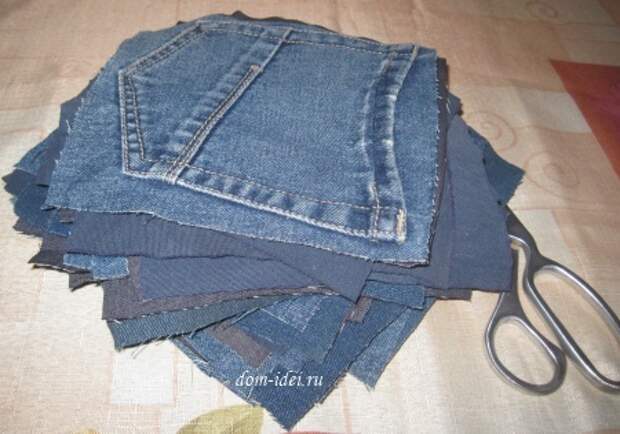 шьем из старых джинсов