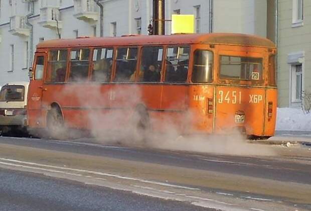 Культовый автобус aka "Скотовоз" авто, ностальгия, ретро