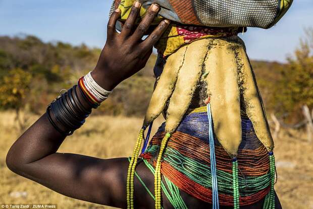 Невероятные прически красоток из племен Анголы