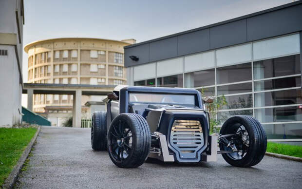 Французская студия «ESPERA Sbarro Montbeliard» представила свой новый концепт-кар Sbarro Eight HOTROD (15 фото) Новый концепт-кар Sbarro Eight HOTROD