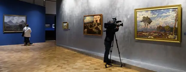 В Государственном историческом музее открылась выставка «Константин Богаевский. Крымская мистерия»