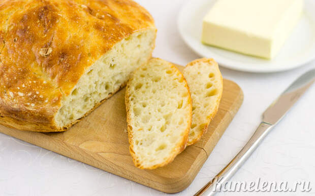 Домашний хлеб без замеса — 8 шаг