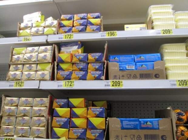 Последствия продуктовой блокады Крыма в Симферополе (17 фото + видео)