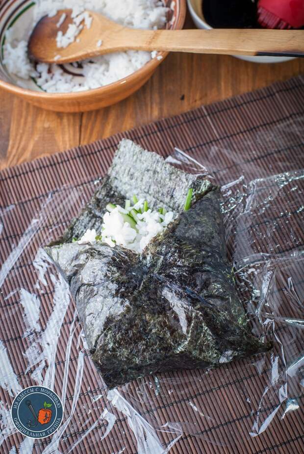 Онигирадзу(Onigirazu). Суши-сэндвич. Из Одессы с морковью, Кулинария, Еда, Рецепт, Длиннопост, Фотография, Япония