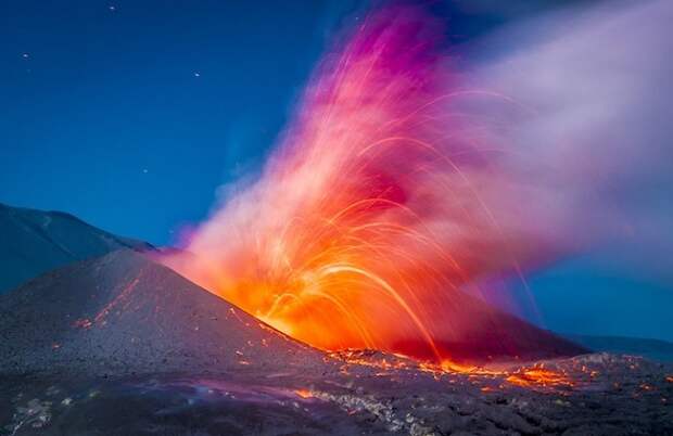 извержение вулкана в Чили (3)