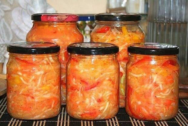5 вкуснейших рецептов салатиков из капусты на зиму...